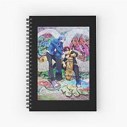 Sk8 the Infinity Reki and Ranga Spiral Notebook