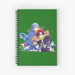 Reki and Langa SK8 the Infinity Spiral Notebook