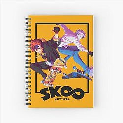 SK8 the Infinity - Reki and Renga Spiral Notebook