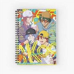 New Sk8 the Infinity Magazine Cover Spiral Notebook