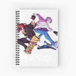 Sk8 Infinity Reki Ranga Spiral Notebook