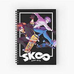 Sk8 the Infinity - Reki Spiral Notebook