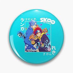 Sk8 the Infinity Anime 
Cute Langa Hasegawa and Reki Kyan Pin