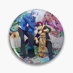 SK8 the Infinity Anime Promo - Langa and Reki Pin