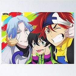 Reki, Langa, Miya Promo SK8 the Infinity Poster
