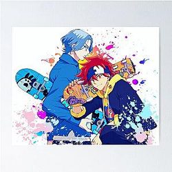 Reki Kyan & Langa Hasegawa SK8 the Infinity Poster