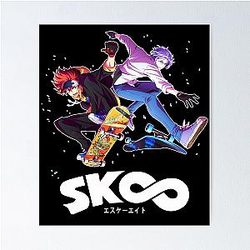 SK8 the Infinity Langa and Reki Poster