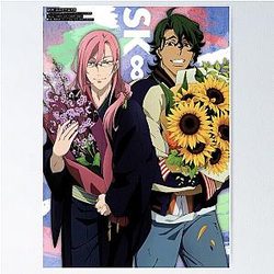 CHERRY Magazine Cover Poster SK8 the INFINITY Matcha Blossom Poster