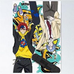 Renga Promo - SK8 Infinity - Reki and Langa Poster