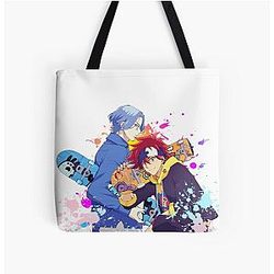 Reki and Langa - SK8 the Infinity All Over Print Tote Bag