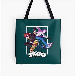 SK8 the Infinity - Reki and Ranga All Print Tote Bag