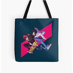 Langa and Reki Sk8 the Infinity All Over Print Tote Bag