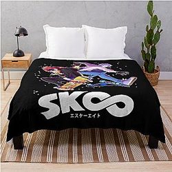 SK8 The Infinity Langa and Reki Throw Blanket
