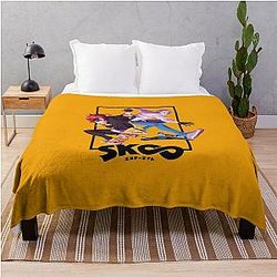 SK8 the Infinity - Reki and Rang (Yellow) Throw Blanket