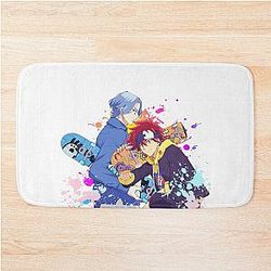 Reki and Langa - SK8 the Infinity Bath Mat