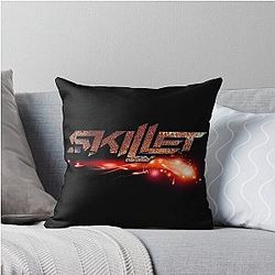 Rusty Skillet Throw Pillow
