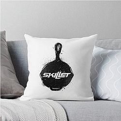 Skillet Rock Throw Pillow