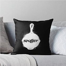 Skillet Rock Throw Pillow
