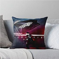 The Revolution Skillet Tour 2025 Throw Pillow