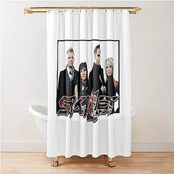 Skillet band members shower curtain