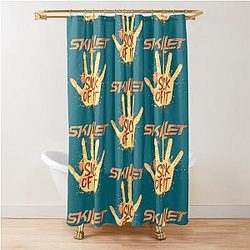 Skillet Shower Curtain