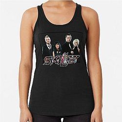 Skillet band members Racerback tank top