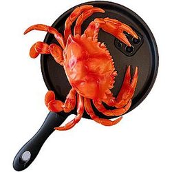 3D Frying Pan Skillet Phone Case - Compatible with iPhone 16 Pro Novelty Food Case