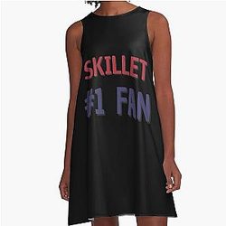 Skillet Band A-Line Dress