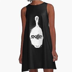 Skillet Rock A Line Dress