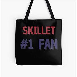 Skillet Band Fan All Over Print Tote