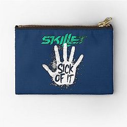 Skillet Rock band Zipper Pouch