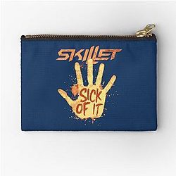 Skillet Band Zipper Pouch