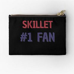 Skillet band 1 Fan Zipper Pouch