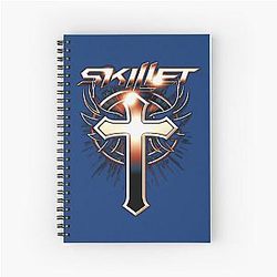 Skillet Rock band Spiral Notebook