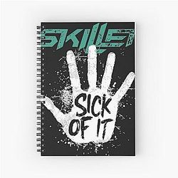 Skillet Sick Spiral Notebook