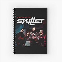 Revolution Skillet Tour 2025 Spiral Notebook