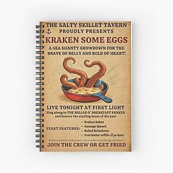 The Salty Skillet Tavern Notebook