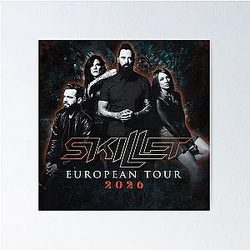 Tour 2026 European Skillet Poster