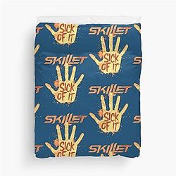 Skillet Duvet Cover