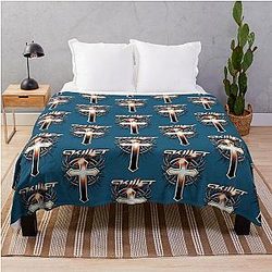 Skillet Rock Band Throw Blanket