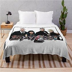 skillet band members Throw Blanket
