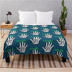 Skillet Rock Band Throw Blanket