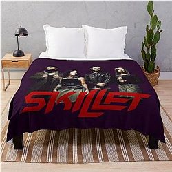 Skillet Band Members Throw Blanket