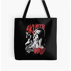 Ski Mask The Slump God Official Tour Merch Tour Shirts All Over Print Tote Bag