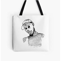 Ski Mask the Slump God All Print Tote Bag