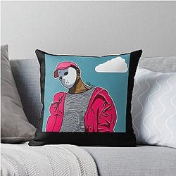 Ski Mask the Slump God Throw Pillow