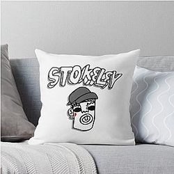 Ski Mask The Slump God Stokeley design Throw Pillow