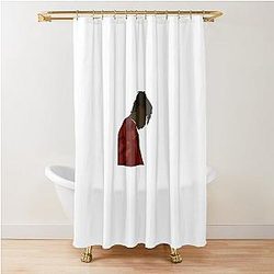 Ski Mask the God Cartoon Shower Curtain