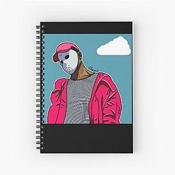 Ski Mask the Slump God Spiral Notebook