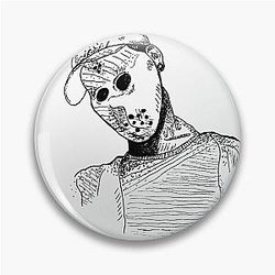 Ski Mask the Slump God Pin